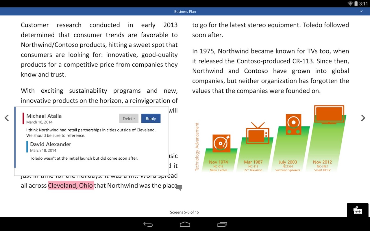 Microsoft Word Application For Android Free Download
